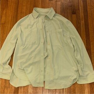 ALO Yoga Light Green Dreamscape Shirt